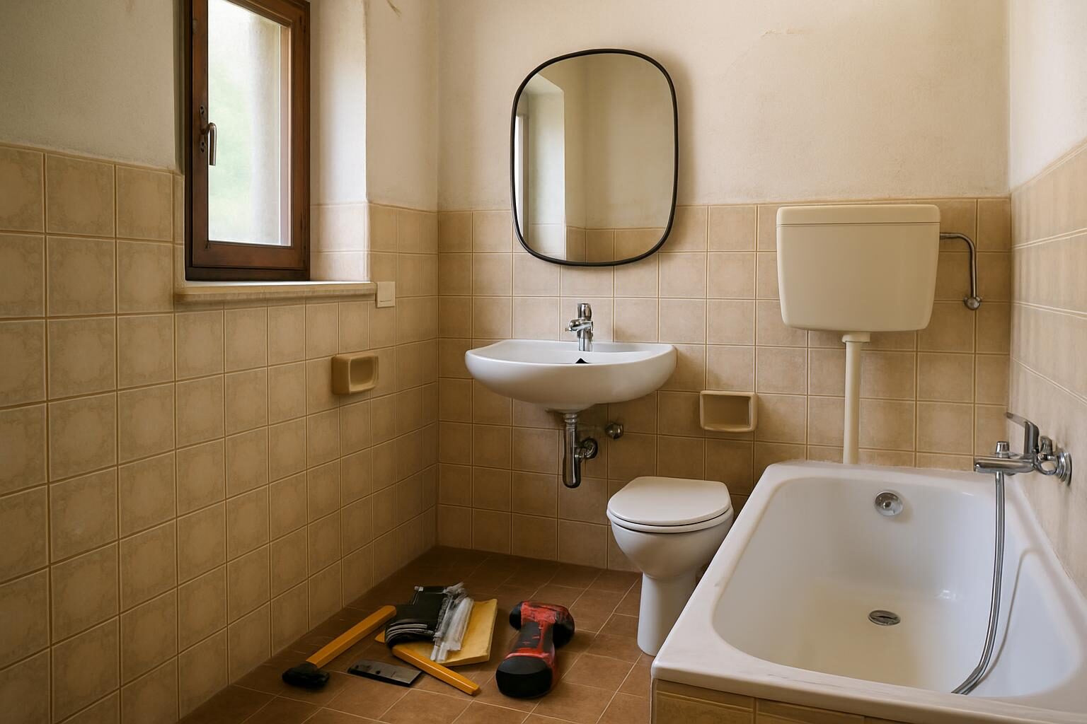Bagno vecchio: quali interventi si possono fare senza rifarlo completamente